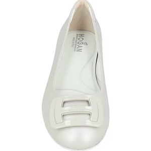 Hogan Ballet flats pearlized gray US W 38.5